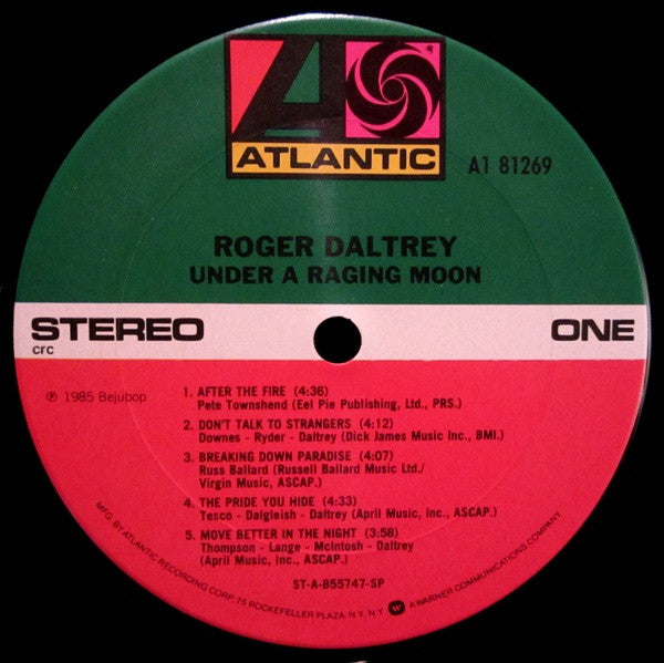 Under A Raging Moon - secondary