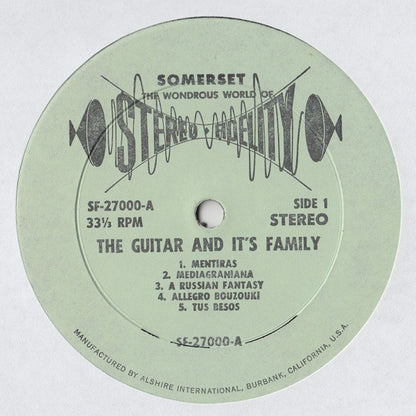 Various - The Guitar And It's Family Around The World