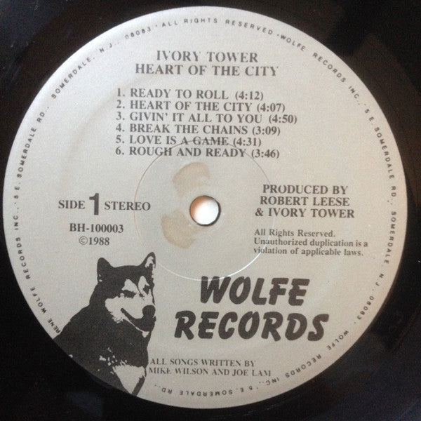 Ivory Tower - Heart Of The City