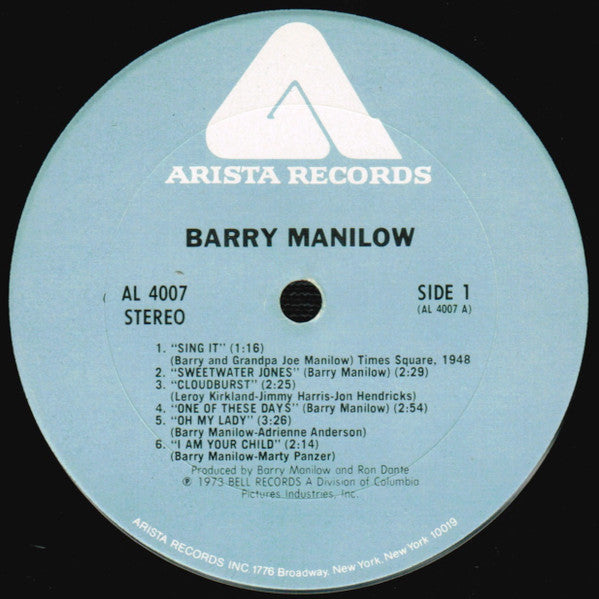 Barry Manilow - Barry Manilow I