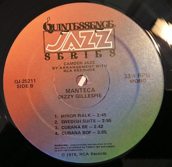 Dizzy Gillespie - Manteca