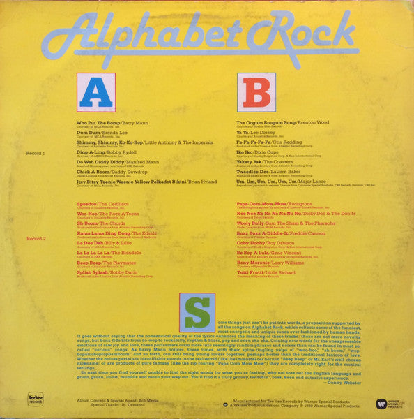 Alphabet Rock - secondary