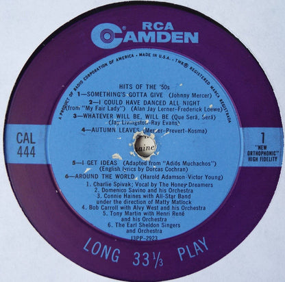 Hits Of The '50s - secondary