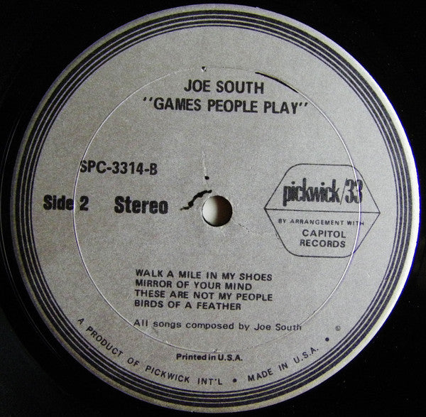 Games People Play - secondary