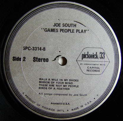 Games People Play - secondary