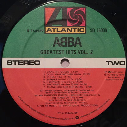ABBA - Greatest Hits Vol. 2