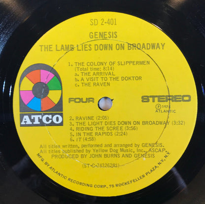The Lamb Lies Down On Broadway - secondary