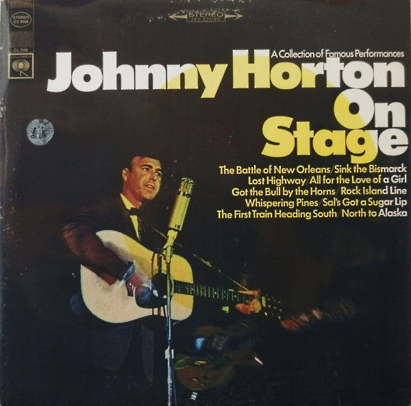 Johnny Horton On Stage - primary