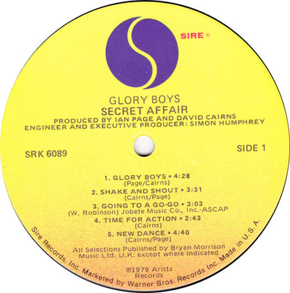 Glory Boys - secondary