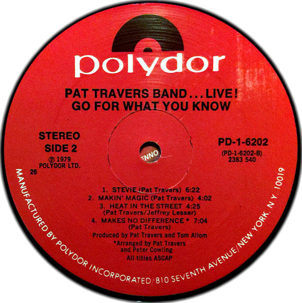 ...Live! Go For What You Know - secondary