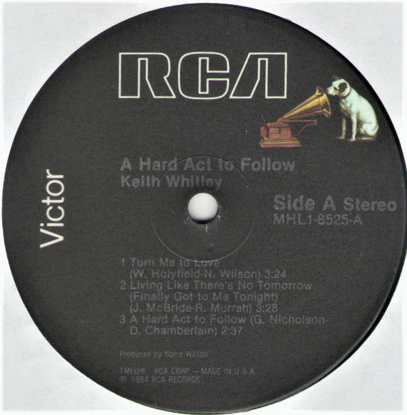 A Hard Act To Follow - secondary