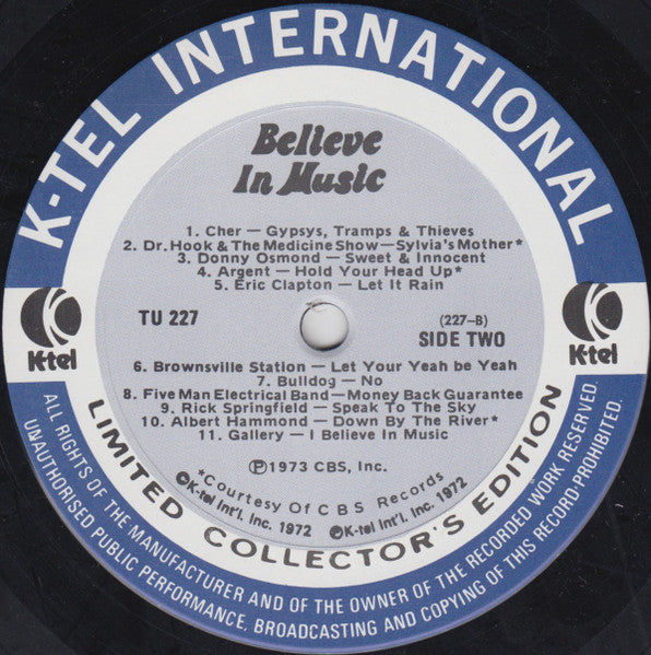Believe In Music - secondary