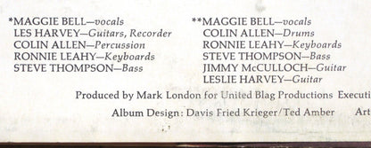 Stone The Crows  Featuring Maggie Bell  - secondary