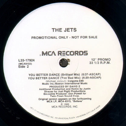 The Jets - You Better Dance