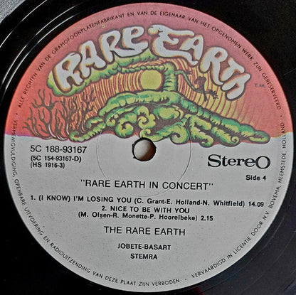 Rare Earth In Concert - secondary