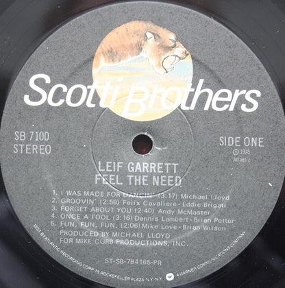 Feel The Need - secondary