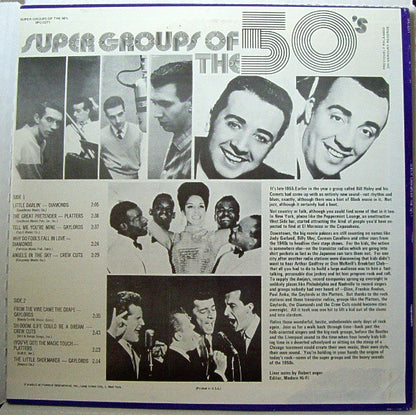 Super Groups Of The 50's - secondary