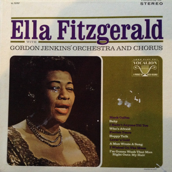 Ella Fitzgerald, Gordon Jenkins and his Orchestra and Chorus - Ella Fitzgerald With Gordon Jenkins' Orchestra And Chorus