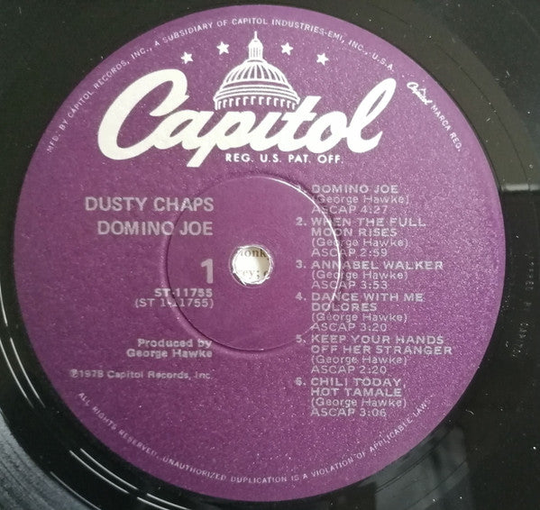 The Dusty Chaps - Domino Joe