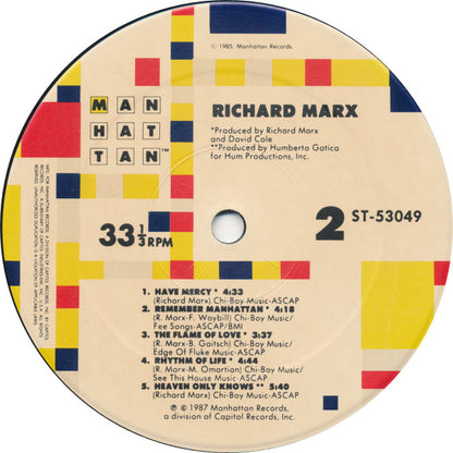 Richard Marx - secondary