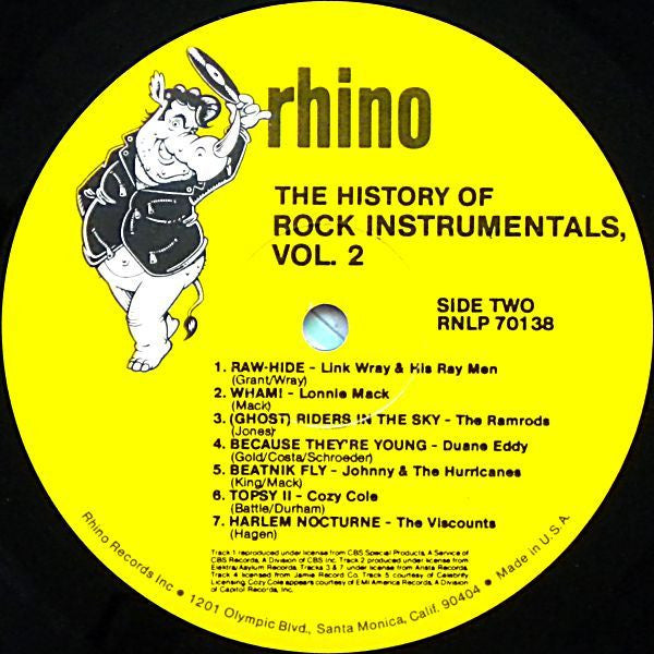 The History Of Rock Instrumentals, Volume 2 - secondary