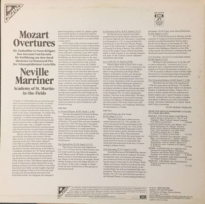 Wolfgang Amadeus Mozart, Sir Neville Marriner, The Academy Of St. Martin-in-the-Fields - Overtures