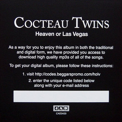 Heaven Or Las Vegas - secondary