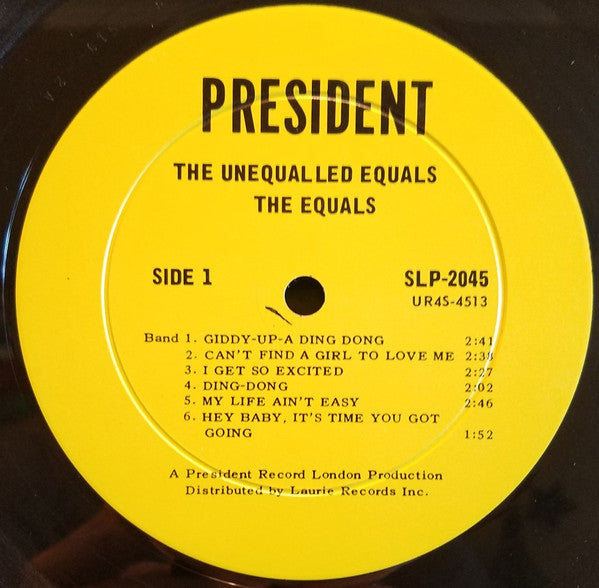 Unequalled = Equals - secondary