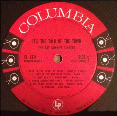 Ray Conniff And The Singers - It's The Talk Of The Town