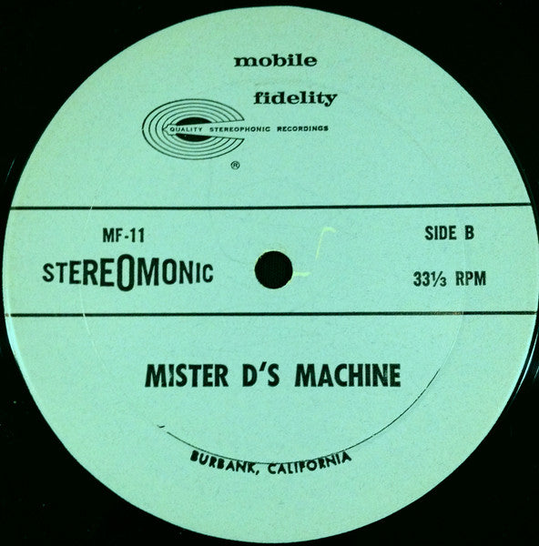 Mister D's Machine - secondary
