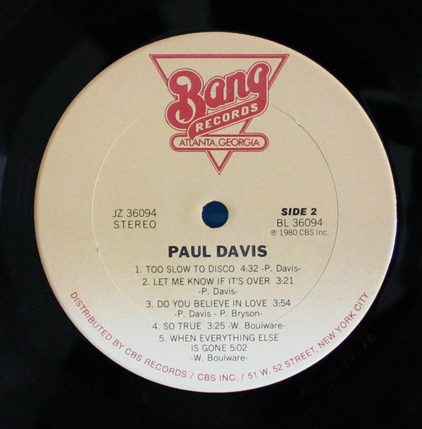 Paul Davis - Paul Davis