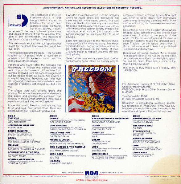 Sessions Presents Freedom - secondary
