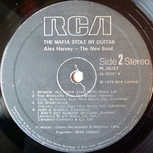 Alex Harvey - The New Band - The Mafia Stole My Guitar