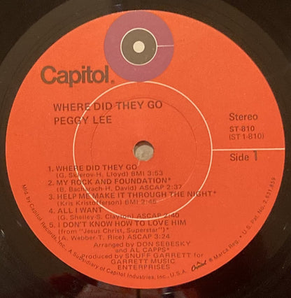 Where Did They Go - secondary