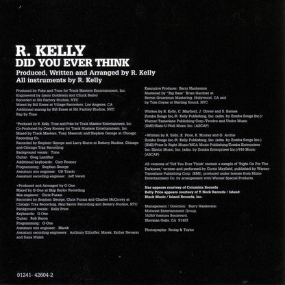 R. Kelly - Did You Ever Think