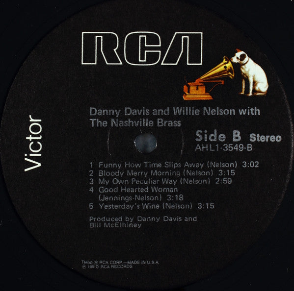 Danny Davis & Willie Nelson With The Nashville Brass - secondary