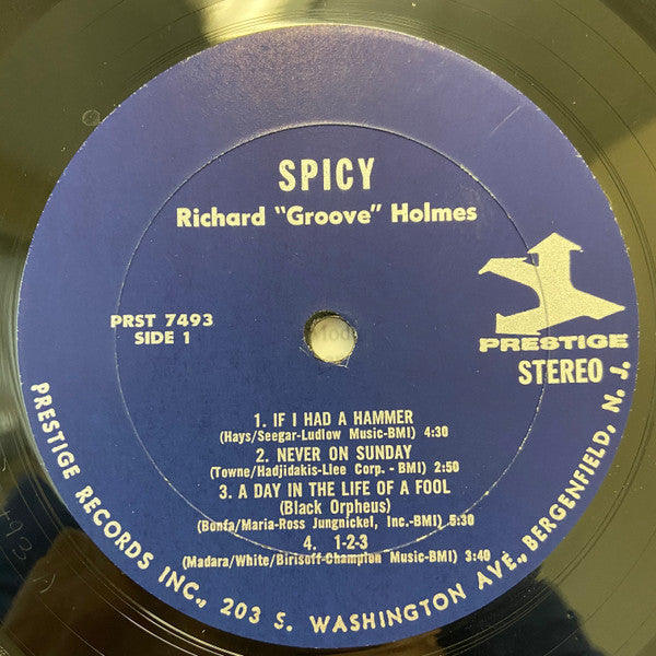 Richard "Groove" Holmes - Spicy