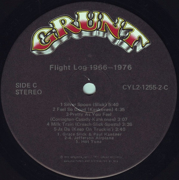 Flight Log 1966-1976 - secondary