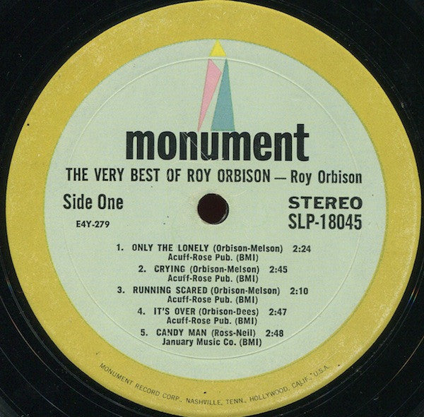 The Very Best Of Roy Orbison - secondary