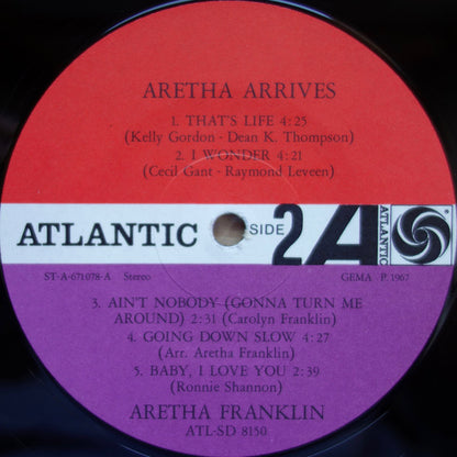 Aretha Arrives - secondary