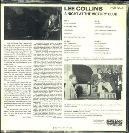 Lee Collins - A Night At The Victory Club