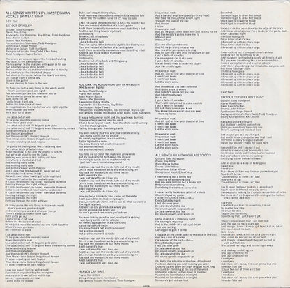 Bat Out Of Hell - secondary