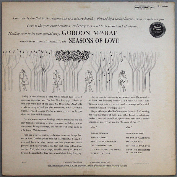 Gordon Macrae - The Seasons Of Love