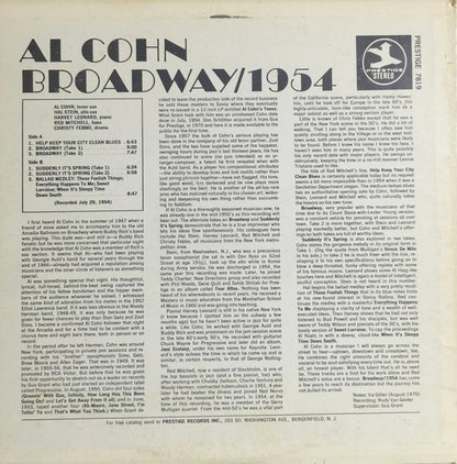 Al Cohn - Broadway/1954