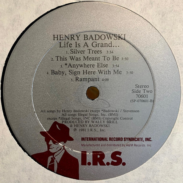 Henry Badowski - Life Is A Grand...