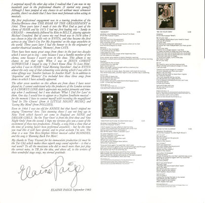 Elaine Paige - Stages