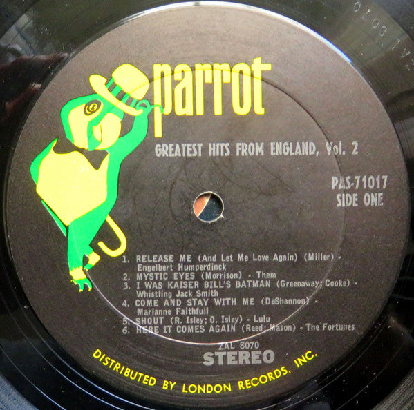 The Greatest Hits From England Vol. 2 - secondary
