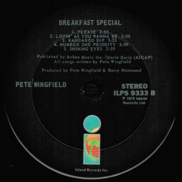 Pete Wingfield - Breakfast Special