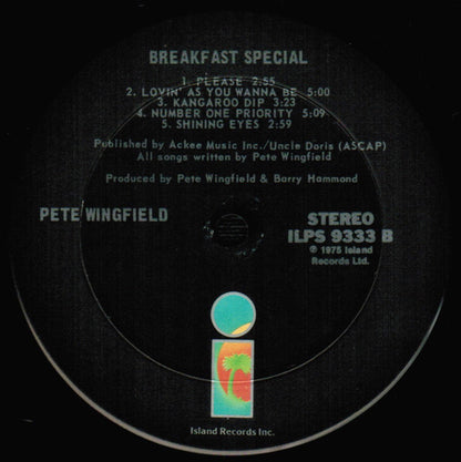Pete Wingfield - Breakfast Special