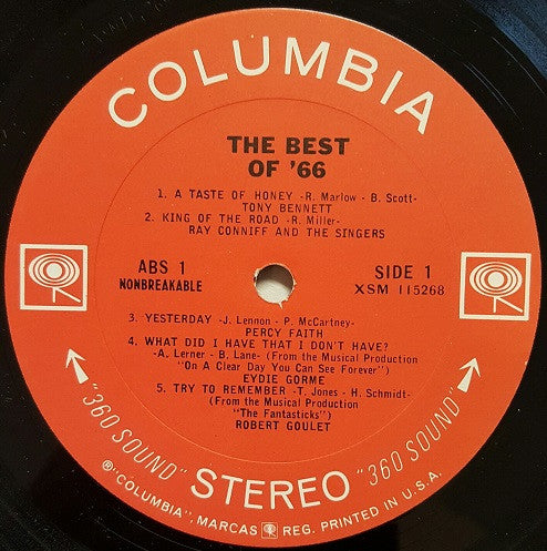 The Best Of '66 Volume Two - secondary
